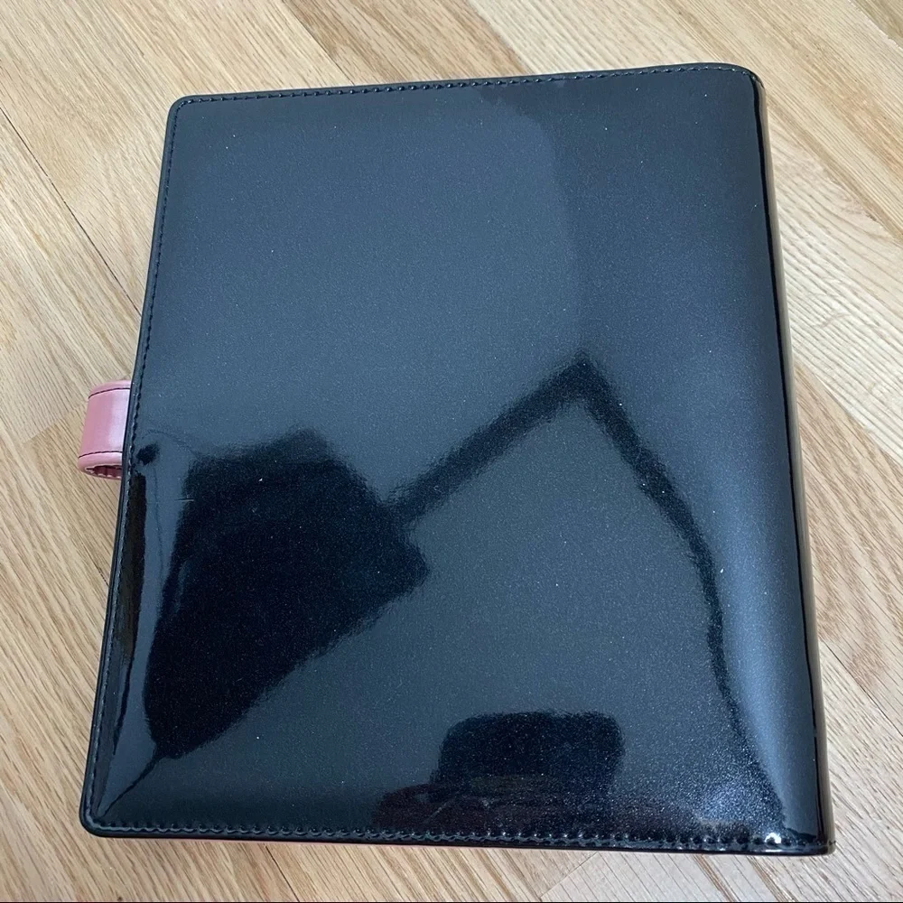 Black Pink Padded Planner Calendar NEW School Home